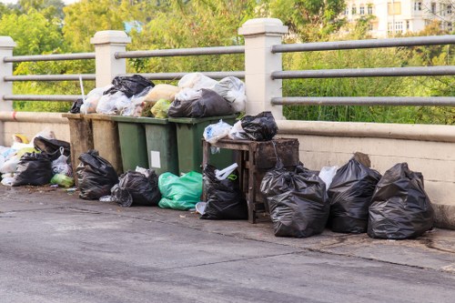 Wimbledon community engaged in waste removal