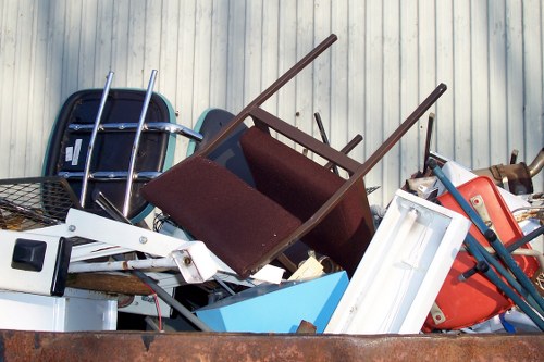 Documentation and contracts used in supplier checks for house clearance in Wimbledon